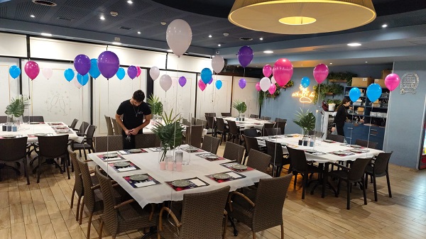 תפריט לברית במסעדה